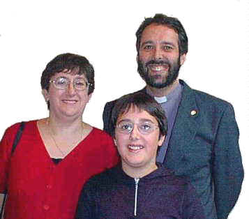 Rev Peter Sheasby & family